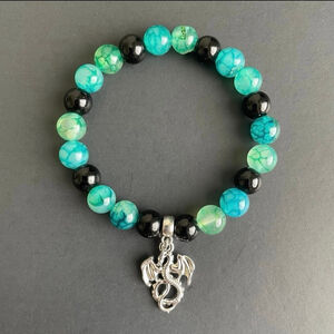 Dragon Vein Charm Bracelet